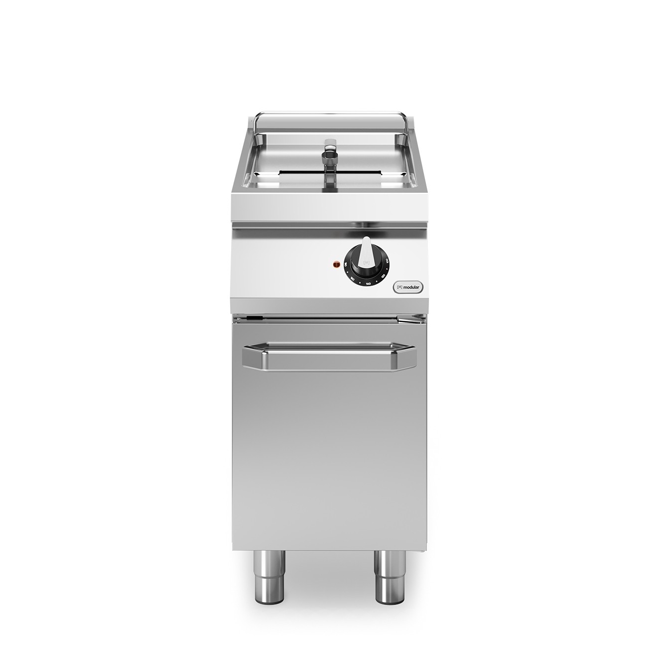 Friteuza, electrica, 1 cuva, capacitate 17 litri, dimensiuni cuva 310x345x255hmm, baza inchisa