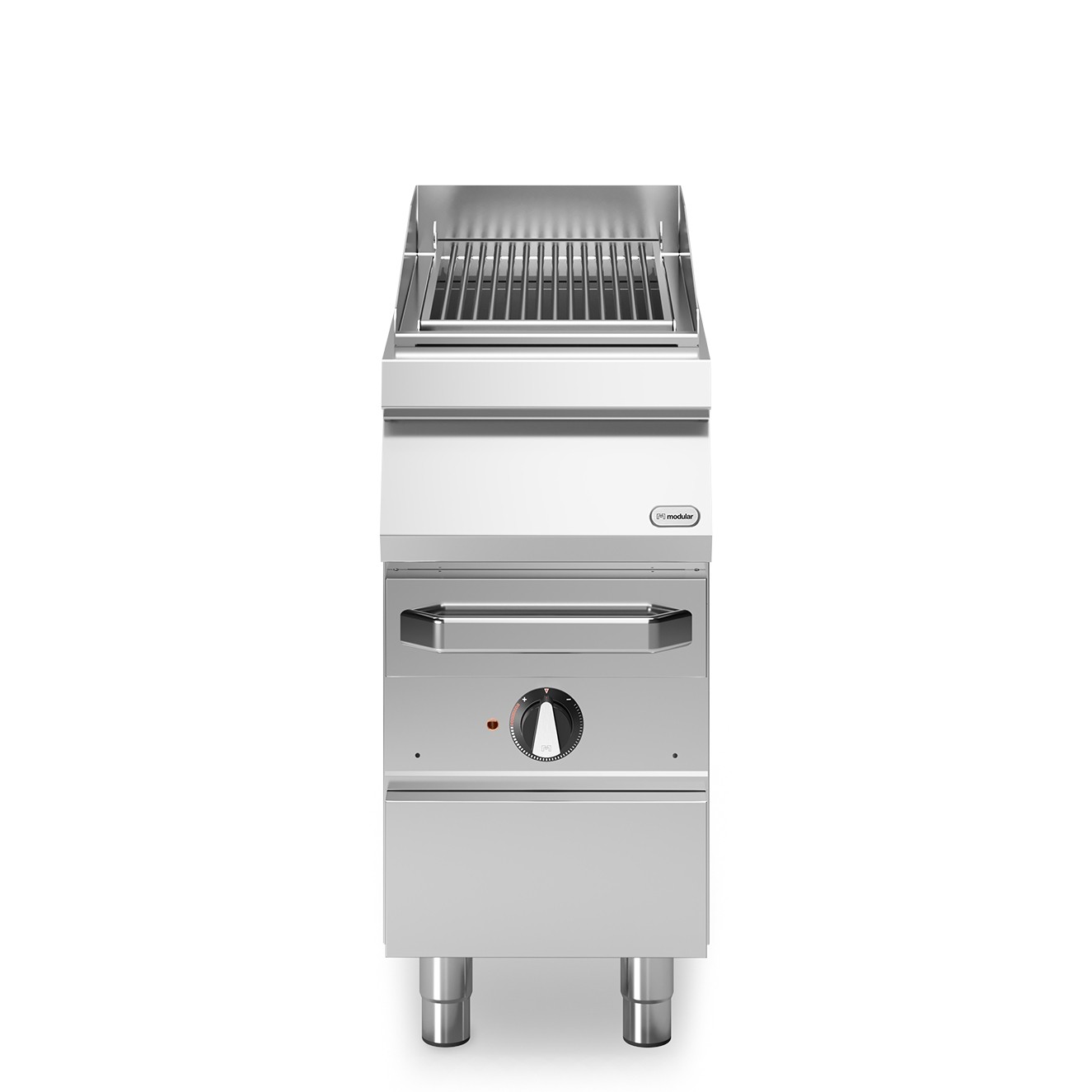 Gratar cu apa, electric, 1 zona de gatit, baza inchisa