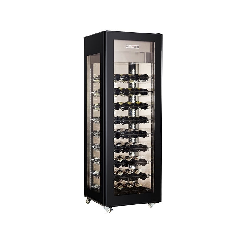 Vitrina refrigerata pentru expunere bauturi, capacitate 400 litri, temperatura de lucru 2-8°C, alimentare 220V, putere 480W, greutate 163kg