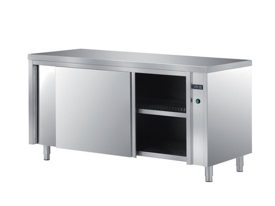 Masa-dulap, calda-ventilata, polita intermediara, termostat digital, dimensiune (LxlxH mm): 1200x700x850, alimentare 220V, putere 2000W