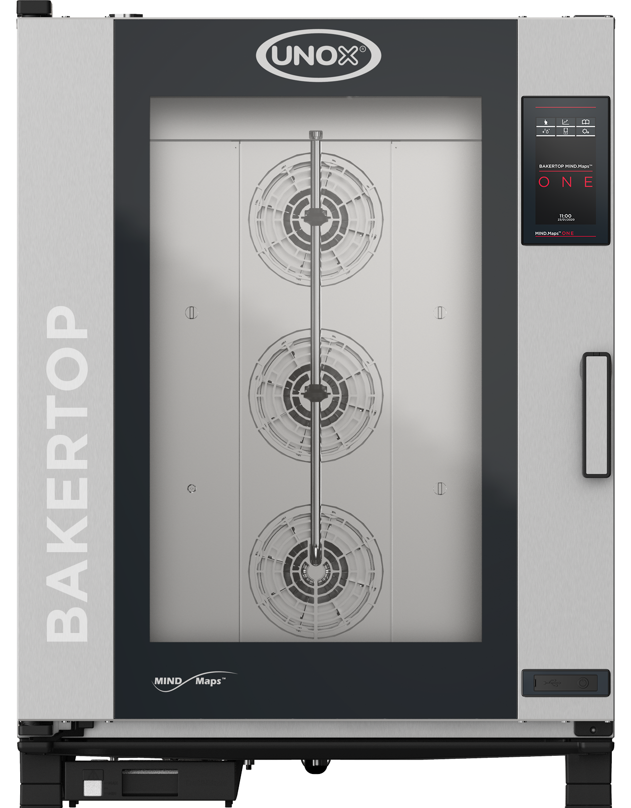 Cuptor pentru patiserie, capacitate 10 tavi, model MIND.Maps ONE, alimentare 380V, putere 14900W, Unox