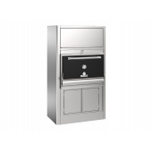 Cuptor pe carbuni, recomandat pentru 110-130 portii, Mibrasa