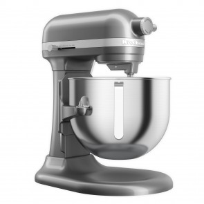 Mixer model Heavy Duty, culoare argintie, cu lift pentru actionarea pe verticala a cuvei, putere 375 W