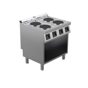 Masina de gatit cu plite rotunde electrica cu 4 zone, putere 10400W