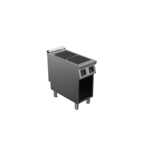 Masina de gatit cu plite patrate electrica cu 2 zone, putere totala 8000W