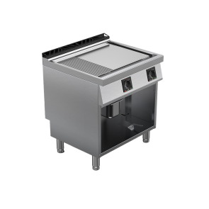 Fry top electric suprafata mixta, putere 10200W
