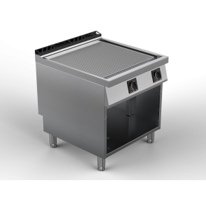 Fry top electric suprafata striata, putere totala 13200W 