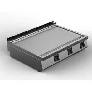 Fry top electric suprafata neteda, putere totala 19800W