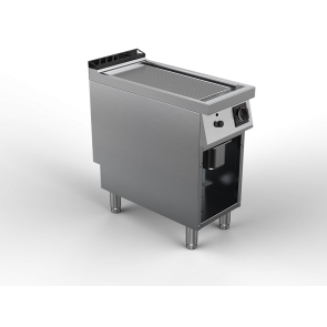 Fry top electric suprafata striata, putere totala 8000W 