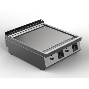 Fry top alimentare gaz suprafata neteda cromata, dimensiuni 800x900x290hmm, putere totala 16000W