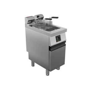 Friteuza electrica 1 cuva capacitate 15 litri, putere totala 14000W 