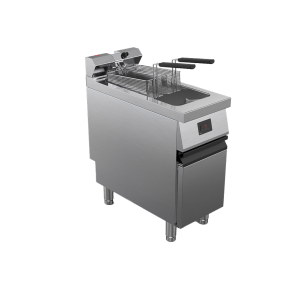 Friteuza electrica 1 cuva capacitate 20 litri, putere totala 19000W