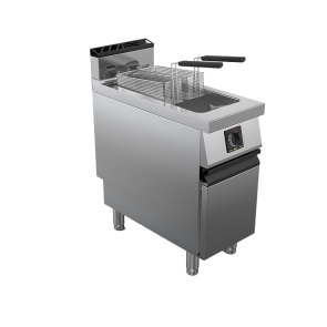 Friteuza alimentare gaz 1 cuva capacitate 20 litri, putere totala 21000W 