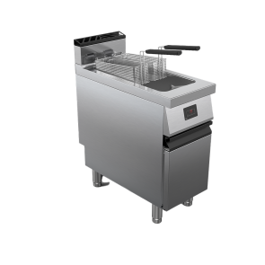 Friteuza alimentare gaz 1 cuva capacitate 20 litri, putere totala 21000W 