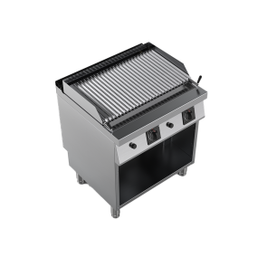 Gratar cu roca vulcanica, putere totala 18600W 