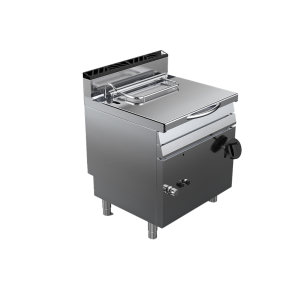 Tigaie basculanta alimentare gaz, capacitate 55 litri, putere totala 12000W, greutate 135kg