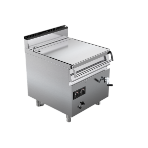 Tigaie basculanta alimentare gaz capacitate 86 litri, putere totala 20000W