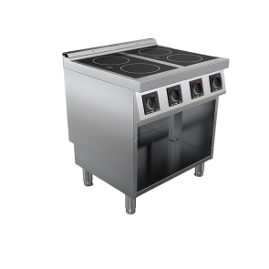 Masina de gatit cu plita vetroceramica electrica cu 4 zone, putere totala 10000W 