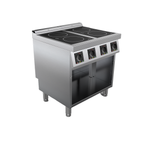 Masina de gatit cu plita vetroceramica electrica cu 4 zone, putere totala 12000W 