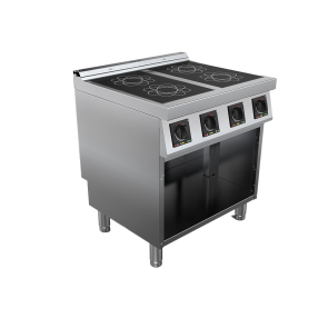 Masina de gatit cu inductie electrica cu 4 zone, putere totala 14000W