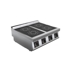 Masina de gatit cu inductie electrica cu 4 zone, putere totala 14000W 