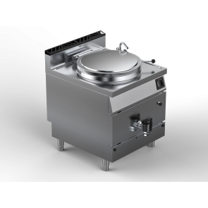 Marmita alimentare gaz incalzire directa capacitate 100 litri, inox, putere totala 21000W