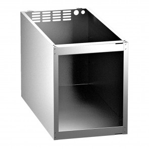 Baza deschisa, inox, dimensiuni 400x800x500