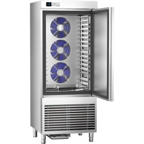 Abatitor, capacitate 17 tavi de dimensiunea 600x400x40mm, productivitate 70, alimentare 400V, putere 2500W