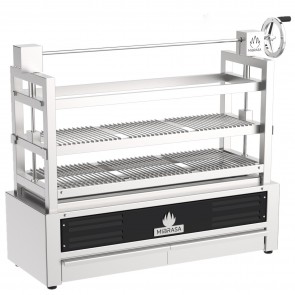 Gratar traditional japonez pe carbuni Robatayaki, putere termica 2kW