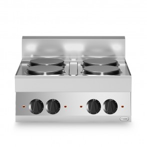 Masina de gatit, electrica, 4 plite rotunde, model de banc, putere electrica totala 10400W