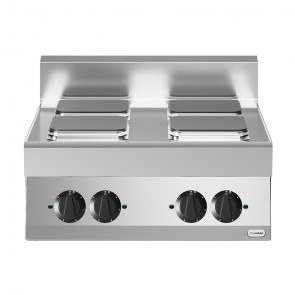 Masina de gatit, electrica, 2 plite patrate, model de banc, putere electrica totala 5200W