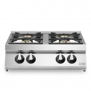 Masina de gatit, alimentare gaz, email, 4 ochiuri, model de banc, putere totala gaz 18400W