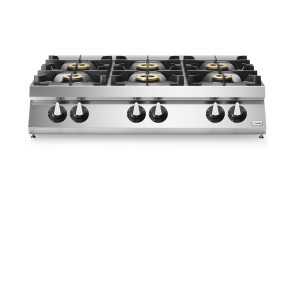 Masina de gatit, alimentare gaz, 6 ochiuri, model de banc, putere totala gaz 52000W