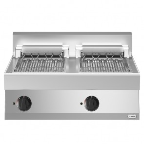 Gratar, electric, 2 zone de gatit, putere electrica totala 8160W